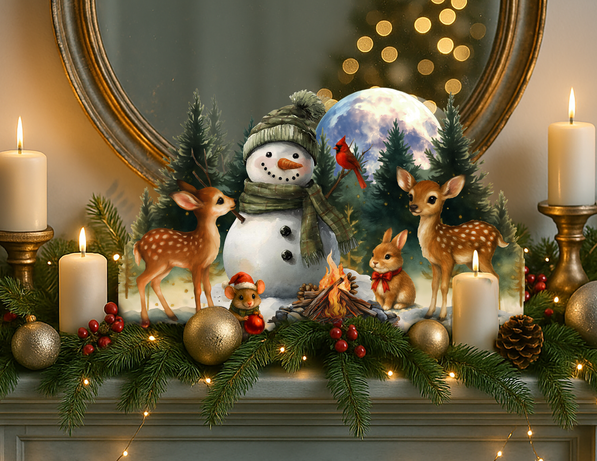 Frosty the Snowman Winter Wonderland Christmas Cake, Cookies and Cupcakes