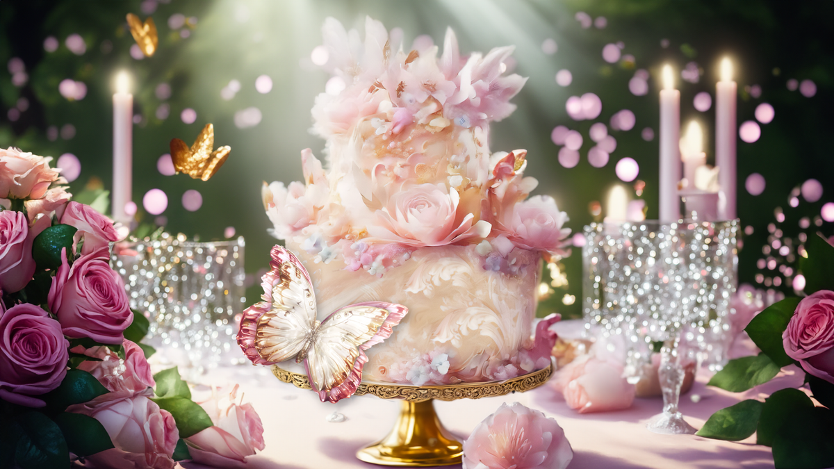 Romantic Garden Wedding Printable Collection | Cake Wraps, Edible Toppers, Reception Signs, Table Cards, Favor Boxes & More