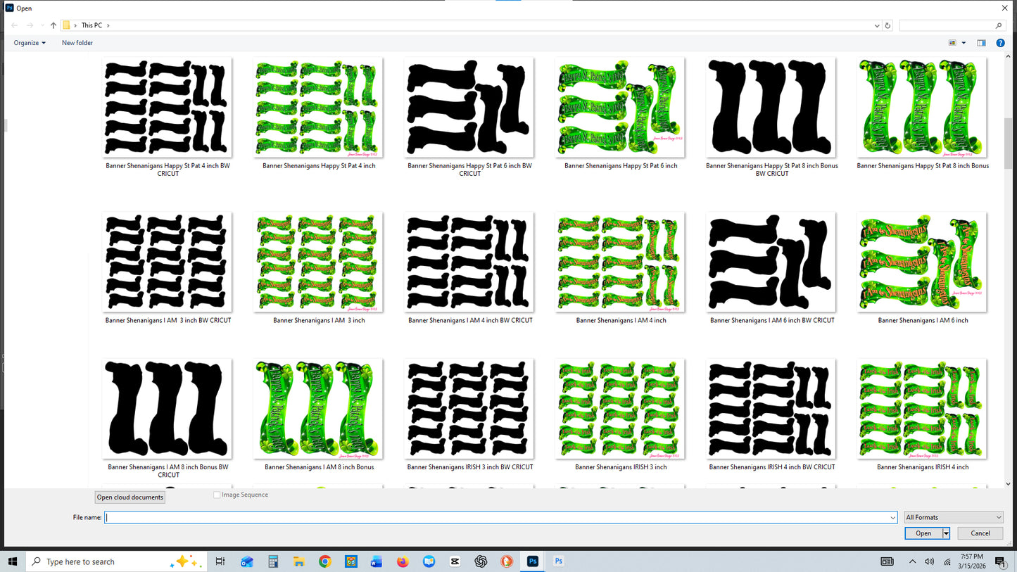 Funny St. Patrick’s Day Cupcake Toppers Printable – Drunk Raccoon Lucky Shamrock Party Decorations – Edible Image Cake Designs